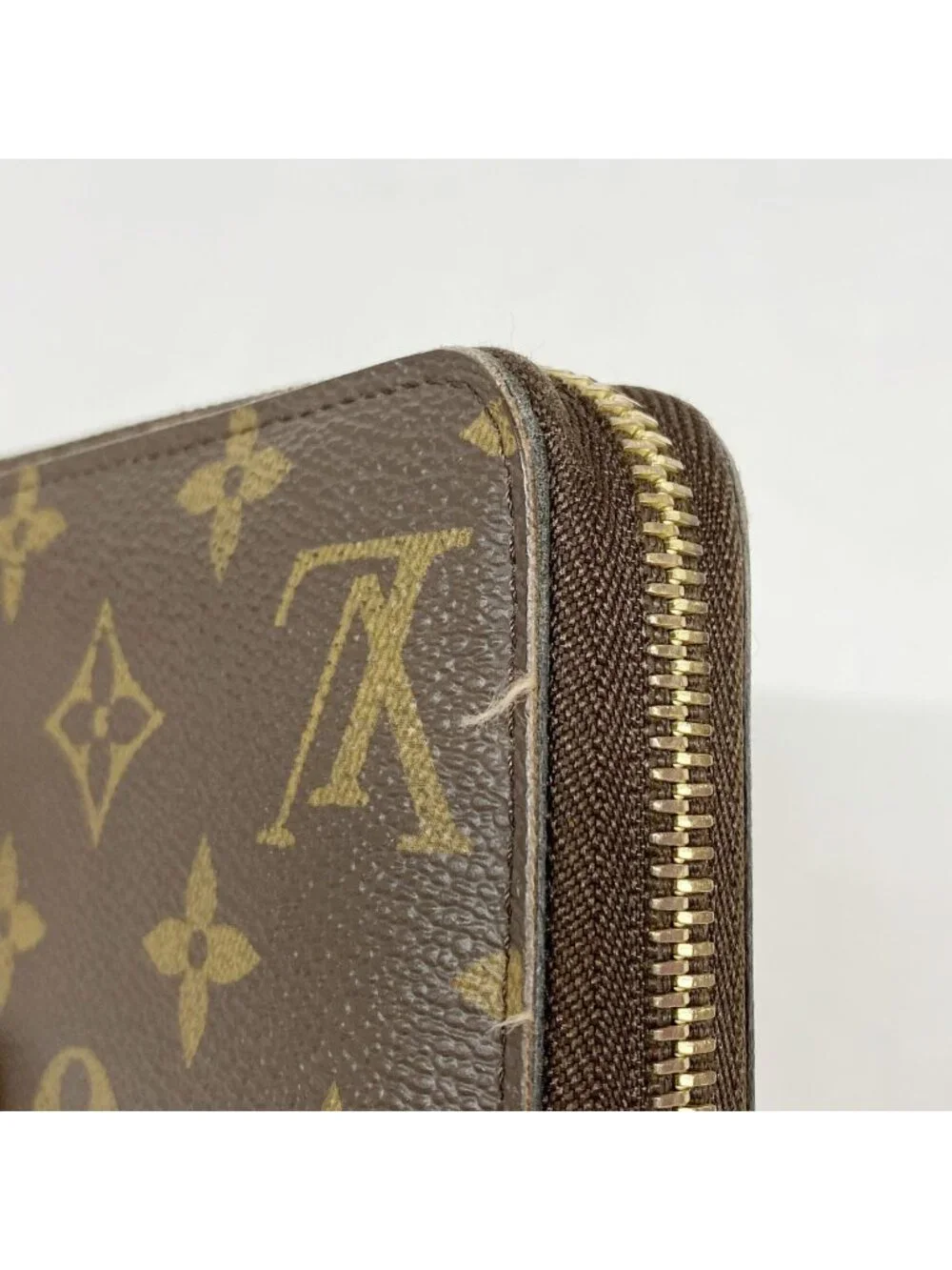 Louis Vuitton Wallet Monogram Zippy Brown